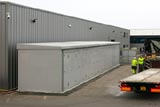 GRP Hazardous Goods Stores Glass Reinforced Plastic Fibreglass Kinpars Scotland UK