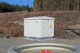 GRP Windfarm Substations Glass Reinforced Plastic Fibreglass Kinpars Scotland UK