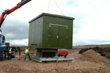 GRP Windfarm Substations Glass Reinforced Plastic Fibreglass Kinpars Scotland UK